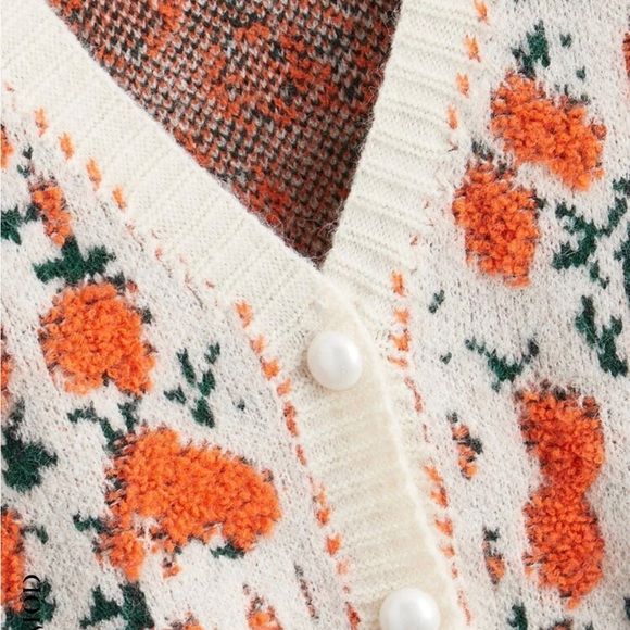 Floral cardigan S/M - Picture 2 of 4